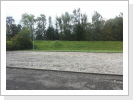Abtragung der Asphaltdecke fertig Abtragung der Asphaltdecke fertig